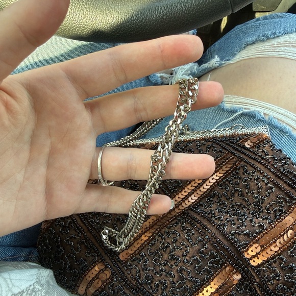 Vintage Style Beaded Bag | Kiss Closure - Picture 3 of 4